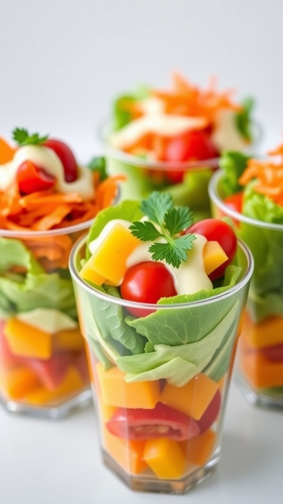 Layered Garden Salad in a Cup — free download